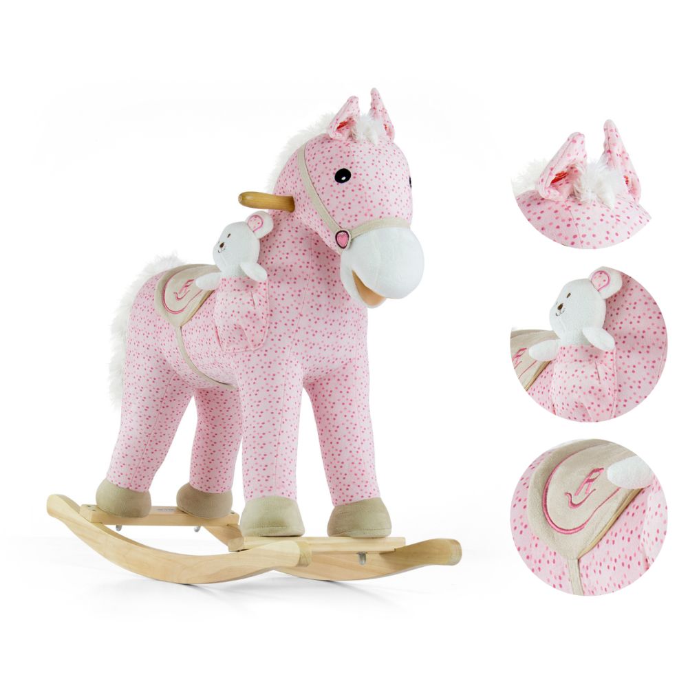 Milly Mally Rocking Horse Pony Pink