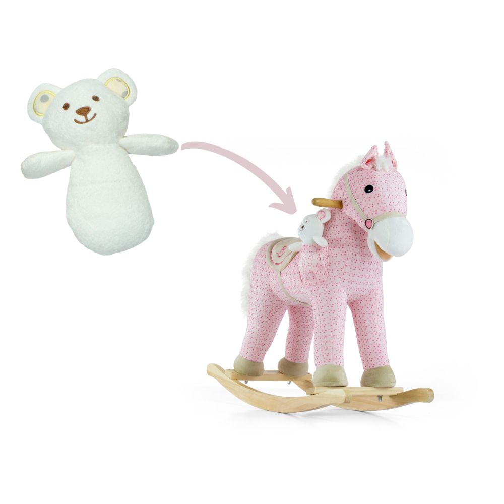 Milly Mally Rocking Horse Pony Pink