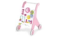 Viga Toys Pchacz Drewniany Edukacyjny Różowy Montessori
