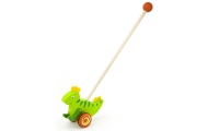 Viga Toys Drewniany Pchacz Dinozaur