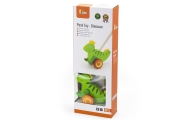 Medinis stumiamas dinozauras Viga Toys, žalias