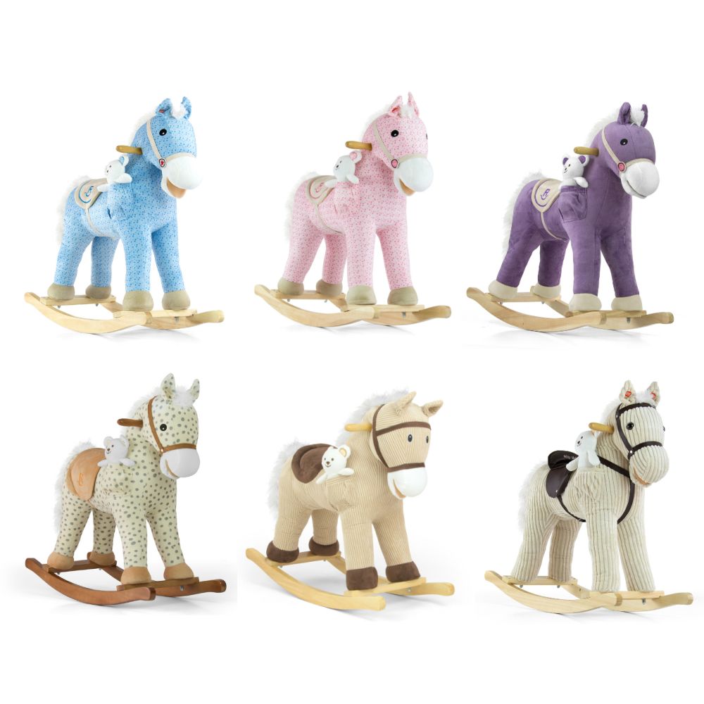 Milly Mally Rocking Horse Pony Purple