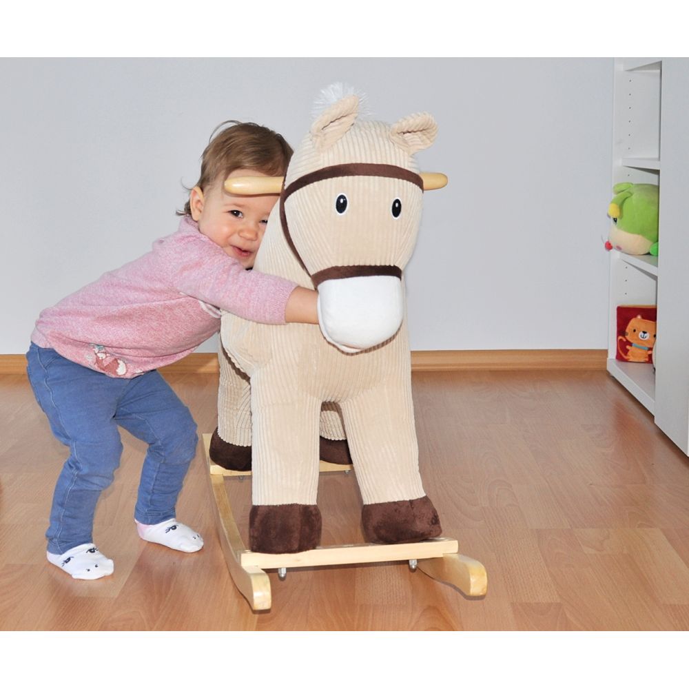 Milly Mally Rocking Horse Pony Purple