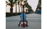 Milly Mally Ride On/Scooter 3in1 Little Star Red