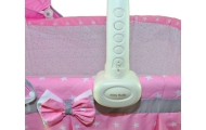 Milly Mally Lopšys "Sweet Melody 4in1Remote Star-Miegui, Lopšiukai-e-vaikas