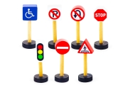 Viga 50817 Train Set Accessory -Traffic Signs