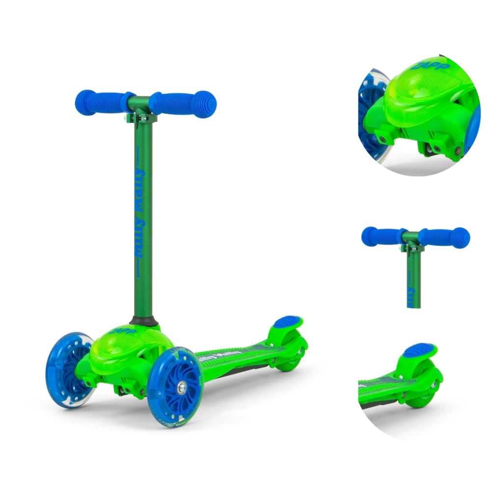 Milly Mally Scooter Zapp Green