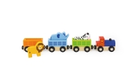 VIGA Train Accessories Set - ZOO Wild Animal Train