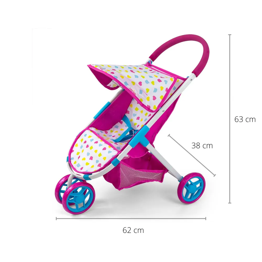 Milly Mally Lėlių vežimėlis Susie Candy