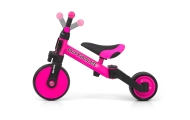 Triratis Optimus 3-in-1, Pink-Judėjimui, Balansiniai dviratukai, Triratukai vaikams-e-vaikas