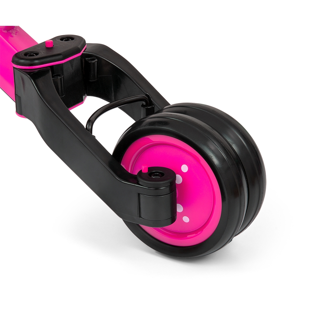Triratis Optimus 3-in-1, Pink-Judėjimui, Balansiniai dviratukai, Triratukai vaikams-e-vaikas