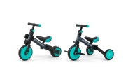 Milly Mally Ride On - Dviratis 3in1 OPTIMUS Mint-Judėjimui, Balansiniai dviratukai-e-vaikas