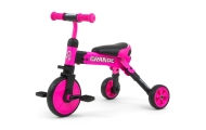 Milly Mally Ride On - Dviratis 2in1 GRANDE Pink-Judėjimui, Balansiniai dviratukai-e-vaikas