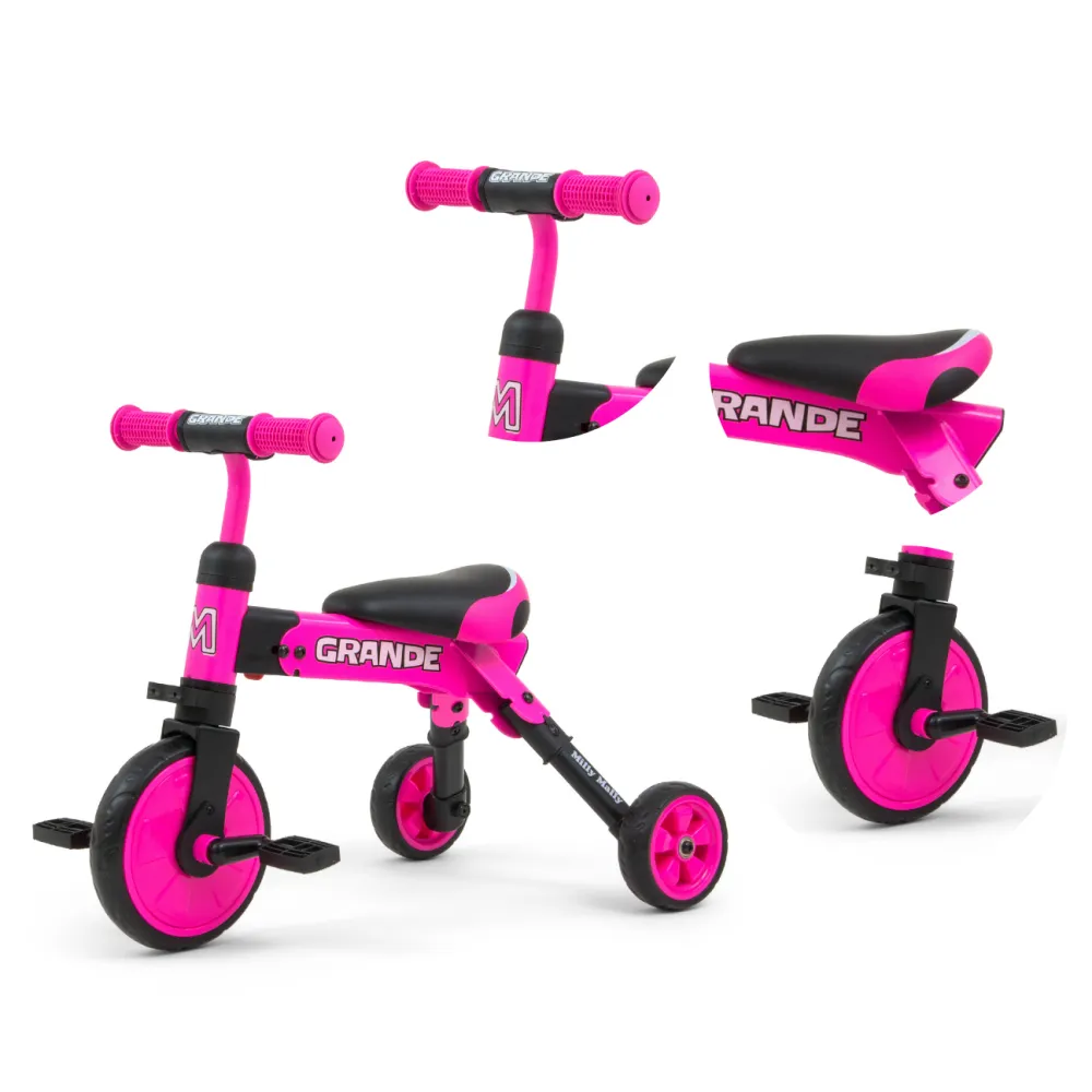 Milly Mally Ride On – Bike 2in1 GRANDE Pink