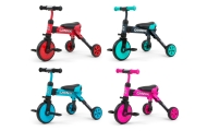 Milly Mally Ride On - Dviratis 2in1 GRANDE Pink-Judėjimui, Balansiniai dviratukai-e-vaikas