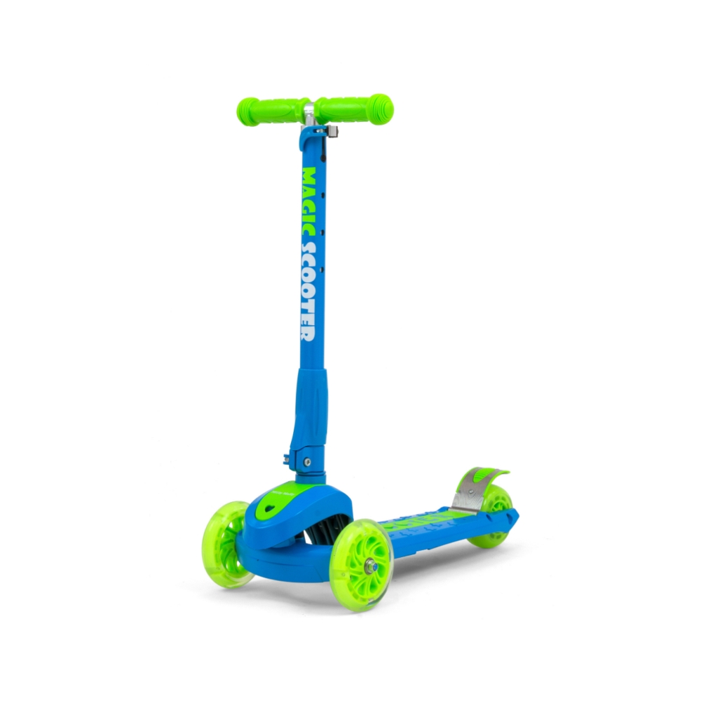 Paspirtukas Milly Mally Magic, Blue-Green-Judėjimui, Paspirtukai vaikams-e-vaikas