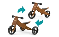 Milly Mally Ride On 2in1 Jake Dark Natural-Judėjimui, Balansiniai dviratukai-e-vaikas