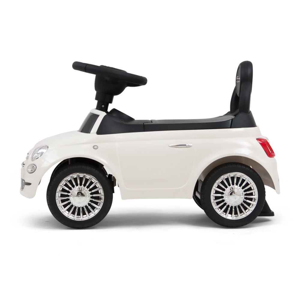 Milly Mally Ride On Fiat 500 Red-Judėjimui, Paspiriamosios mašinėlės ir jų priedai, Paspiriamos mašinėlės-e-vaikas