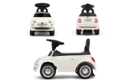 Milly Mally Ride On Fiat 500 Red-Judėjimui, Paspiriamosios mašinėlės ir jų priedai, Paspiriamos mašinėlės-e-vaikas
