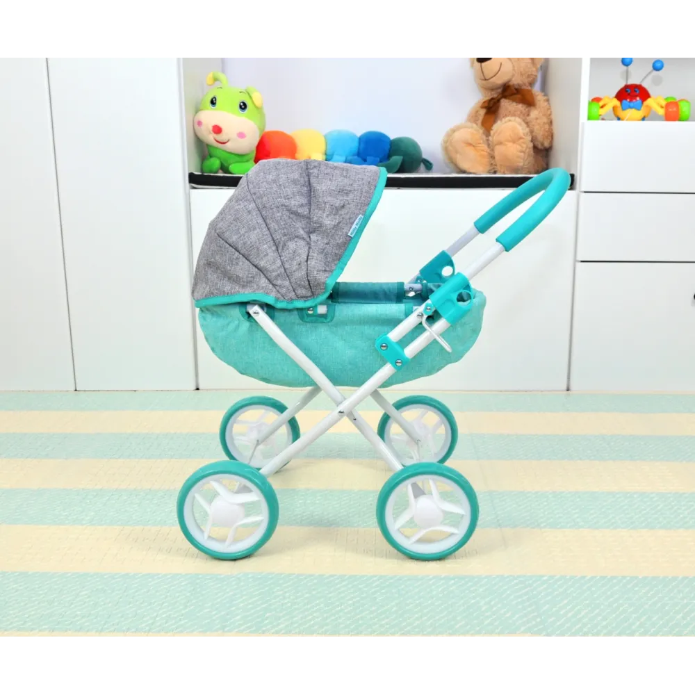 Milly Mally Lėlių vežimėlis Dori Prestige Mint