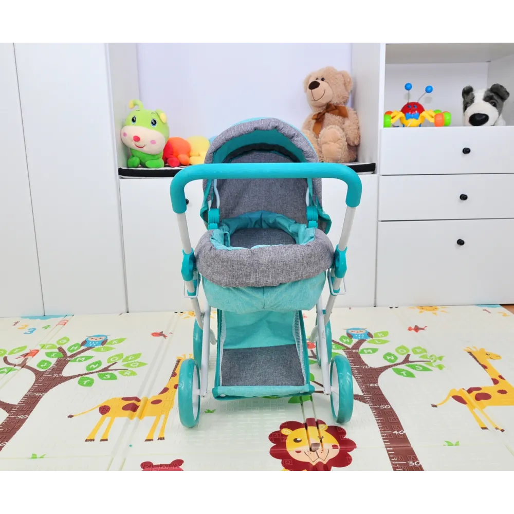 Milly Mally Lėlių vežimėlis Alice Prestige Mint