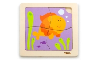 Viga 50144 Handy Flat Puzzle - Fish