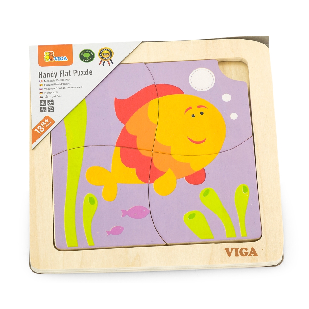 Viga 50144 Patogi plokščia dėlionė - Žuvys