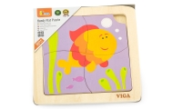 Viga 50144 Patogi plokščia dėlionė - Žuvys