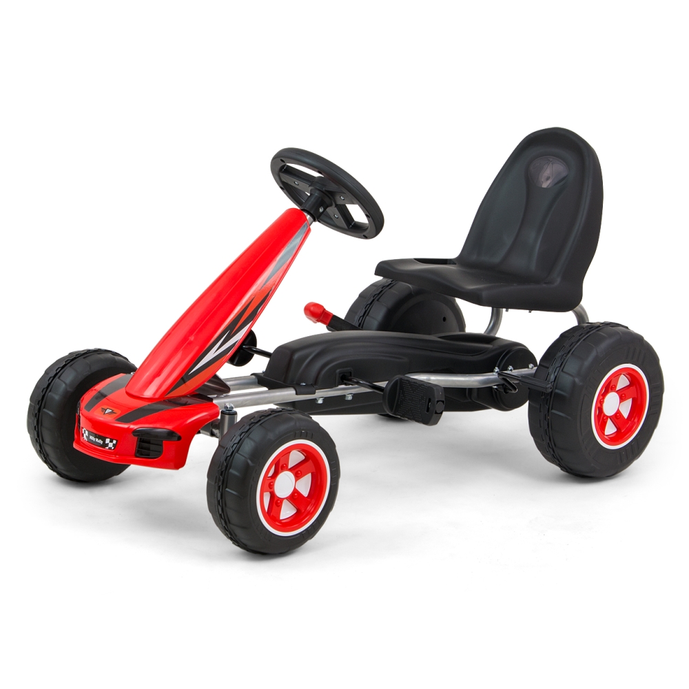 Pedalinis gokartas Milly Mally Viper, Red-Judėjimui, Minami kartingai-e-vaikas