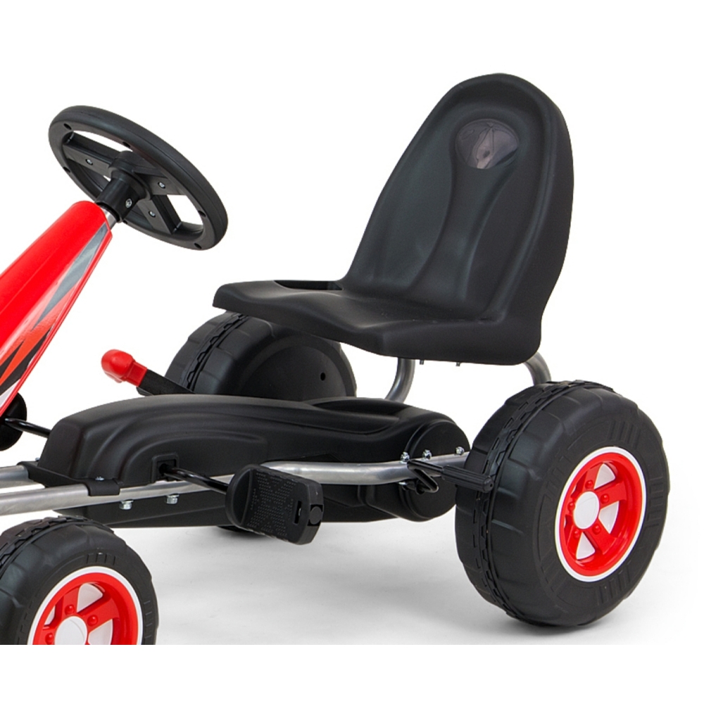 Pedalinis gokartas Milly Mally Viper, Red-Judėjimui, Minami kartingai-e-vaikas