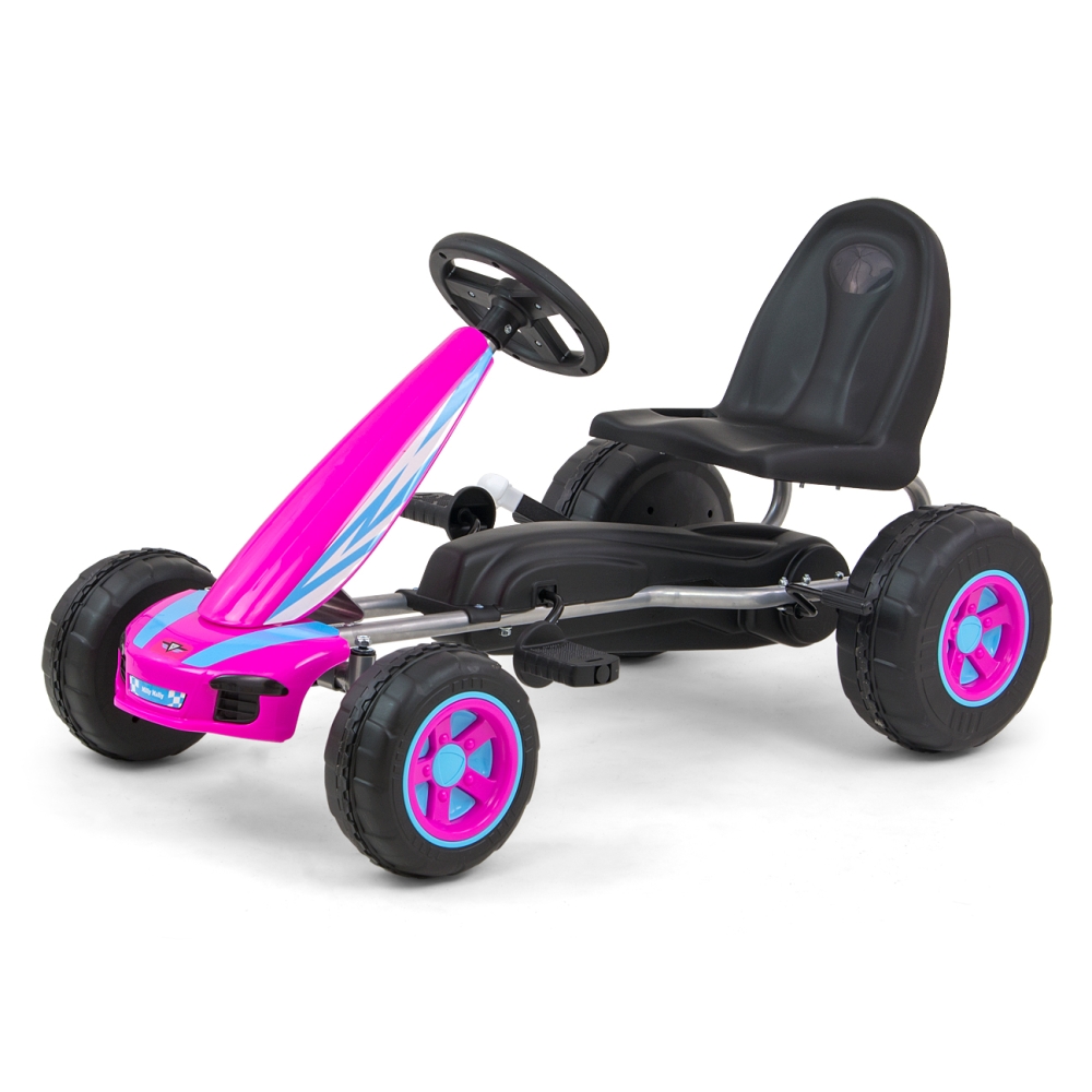 Milly Mally Pedal Go-kart Viper Pink