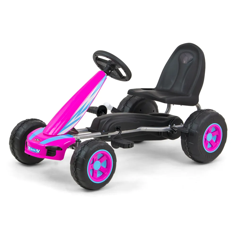Pedalinis kartingas Milly Mally Viper Pink-Judėjimui, Minami kartingai-e-vaikas
