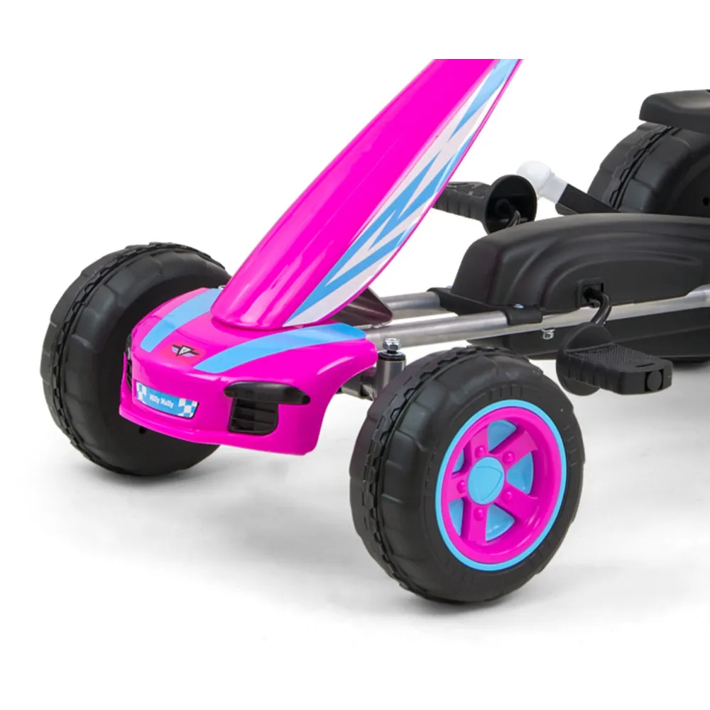 Pedalinis kartingas Milly Mally Viper Pink-Judėjimui, Minami kartingai-e-vaikas