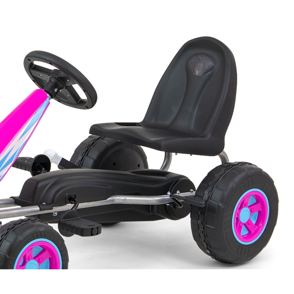 Milly Mally Pedal Go-kart Viper Pink