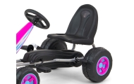 Milly Mally Pedal Go-kart Viper Pink