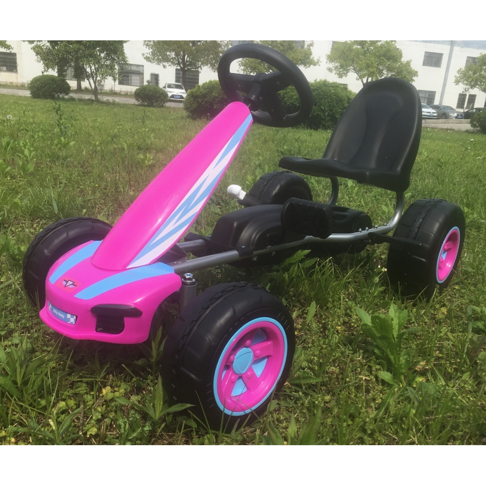 Milly Mally Pedal Go-kart Viper Pink