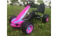 Milly Mally Pedal Go-kart Viper Pink