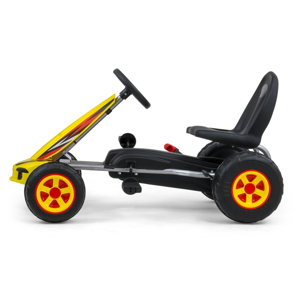 Pedalinis gokartas Milly Mally Viper, White-Judėjimui, Minami kartingai-e-vaikas
