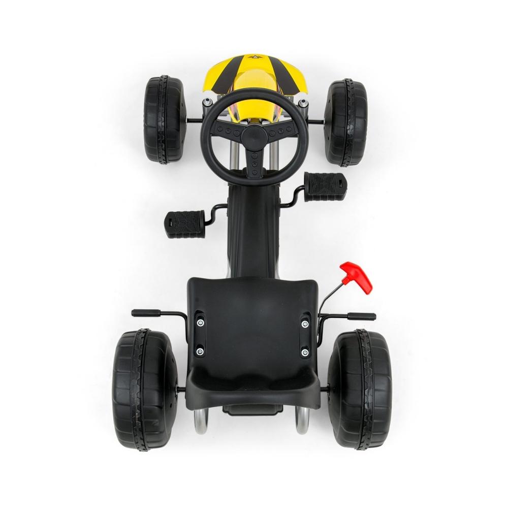 Pedalinis gokartas Milly Mally Viper, White-Judėjimui, Minami kartingai-e-vaikas