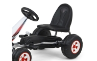 Milly Mally Pedal Go-kart Viper White