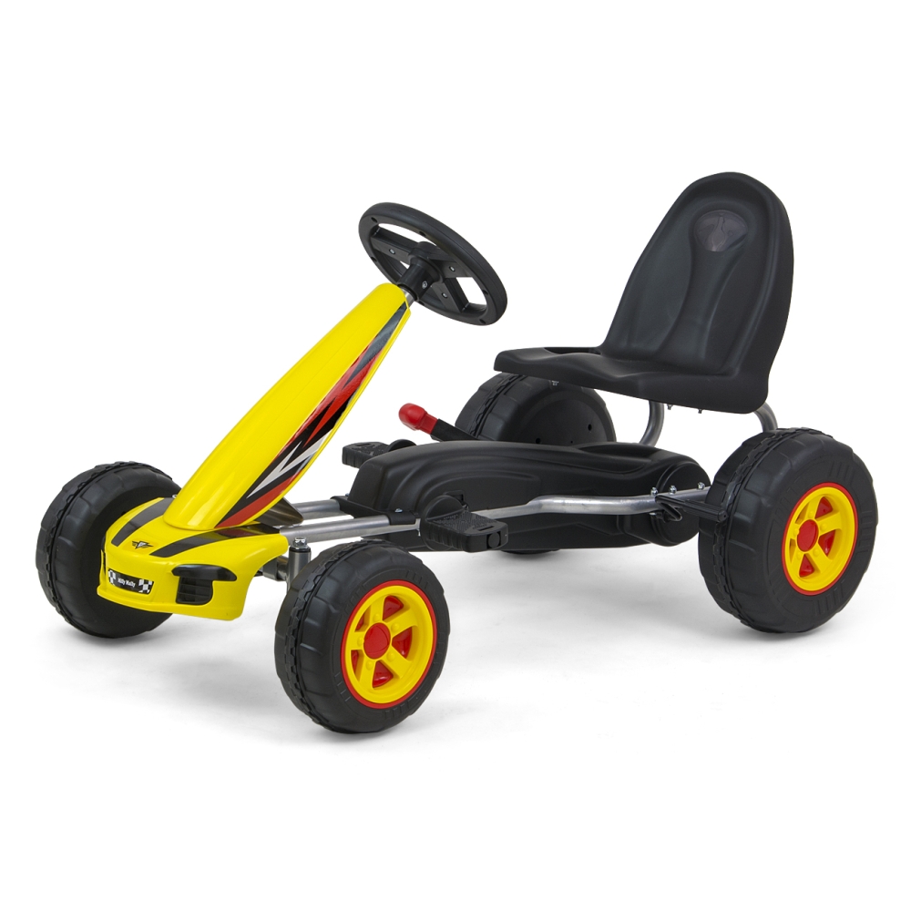 Pedalinis gokartas Milly Mally Viper, Yellow-Judėjimui, Minami kartingai-e-vaikas