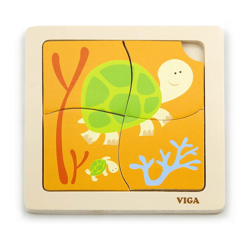Viga 50143 Dėlionė ant pagrindo - Vėžliai