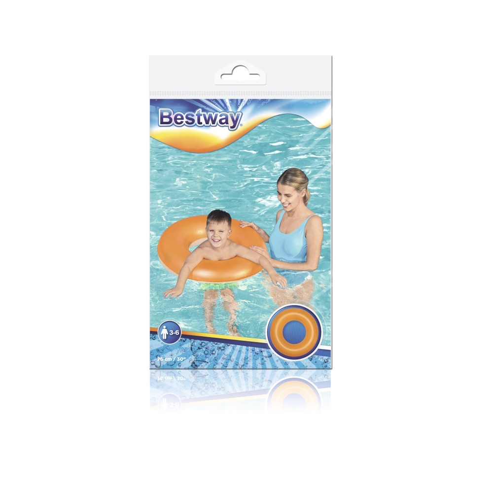Dmuchane Koło Do Pływania Zielone 76 cm Bestway 36024