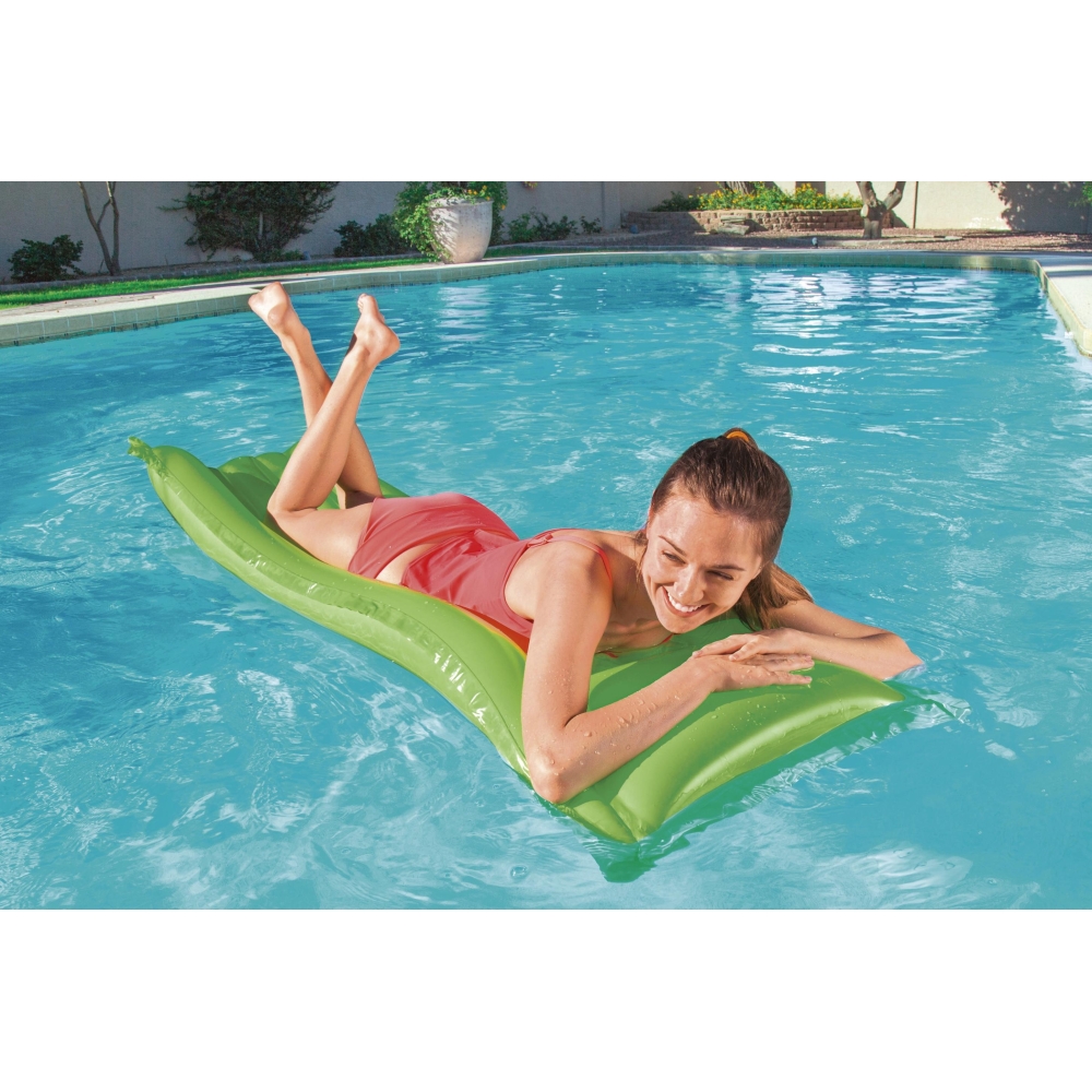 Pripučiamas plaukimo čiužinys rožinis 183 x 69 cm Bestway 44007-Žaislai, Lauko žaislai, Pripučiami ratai, žaislai, čiužiniai-e-v