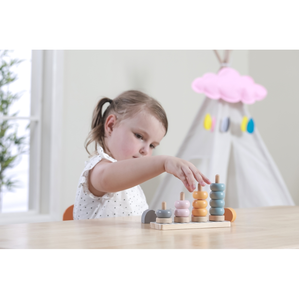 Medinė edukacinė dėlionė VIGA PolarB su Montessori gyvūnais-Žaislai, Kūdikiams, Žaislai mažyliams (iki 4 m.