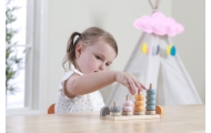 Medinė edukacinė dėlionė VIGA PolarB su Montessori gyvūnais