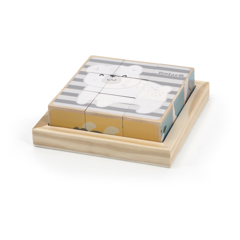 Viga 44024 PolarB Dėlionės kubeliai 9 elementai