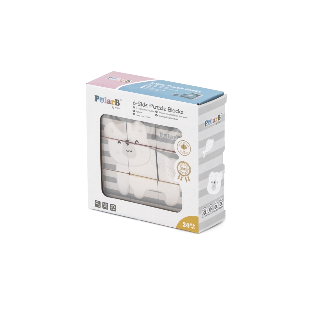 Viga 44024 PolarB Dėlionės kubeliai 9 elementai