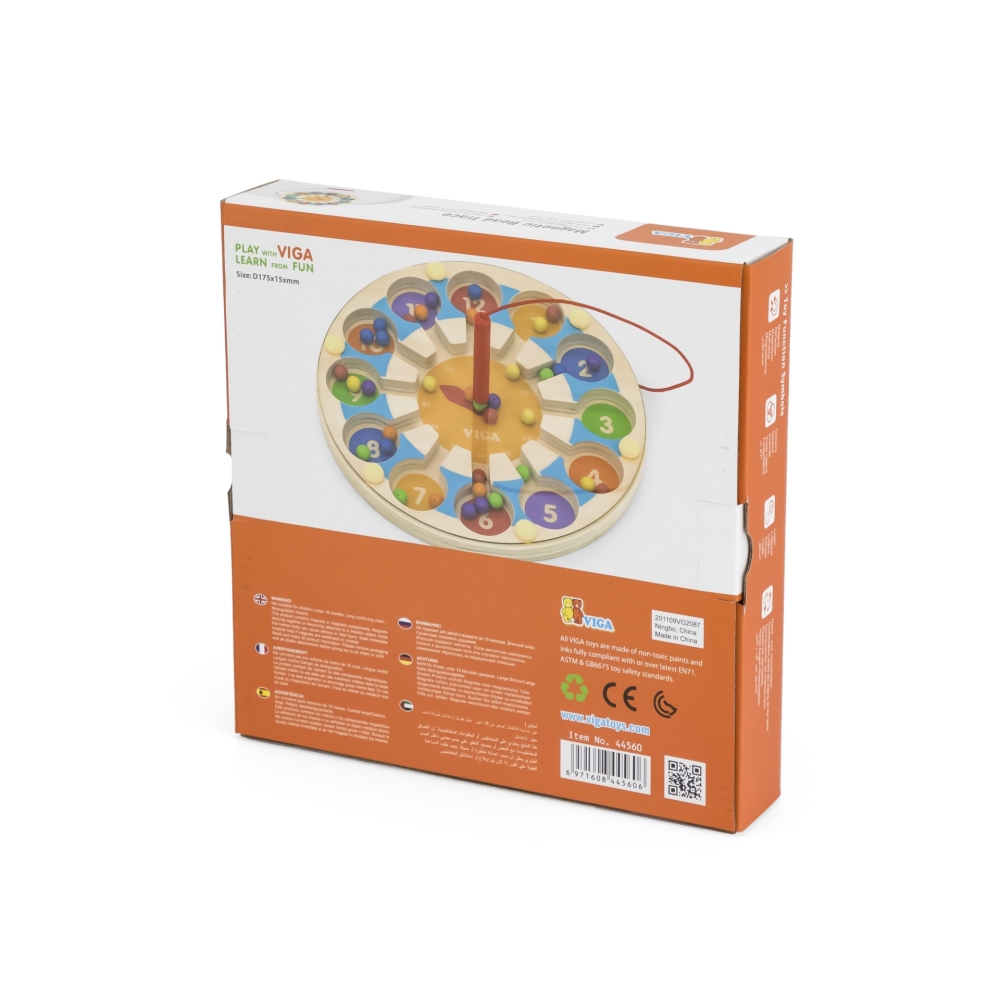 Viga 44560 Magnetinis labirintas - Laikrodis