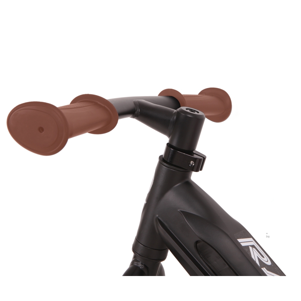 Balansinis dviratis Qplay Racer, Black/Brown-Judėjimui, Balansiniai dviratukai-e-vaikas